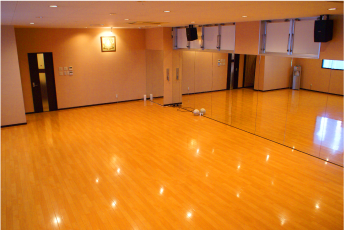 ヨガスタジオbi高岡店のスタジオ