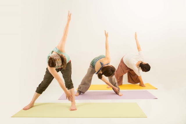 ホットヨガのレッスン